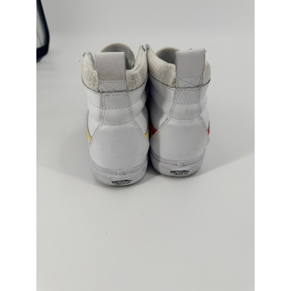 Vans Sk8-Hi 721356 Mens Sneaker 13 Cloud White High Top Lace Up Skateboard Shoes - Picture 4 of 11